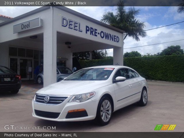 2011 Volkswagen CC Sport in Candy White