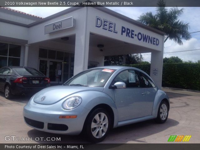 2010 Volkswagen New Beetle 2.5 Coupe in Heaven Blue Metallic