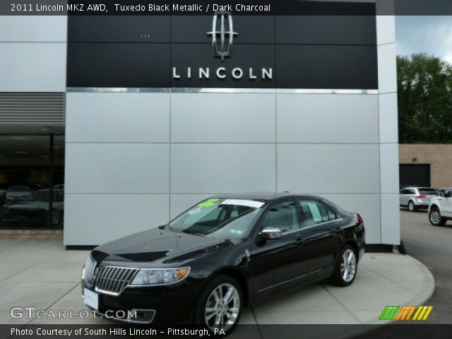 2011 Lincoln MKZ AWD in Tuxedo Black Metallic