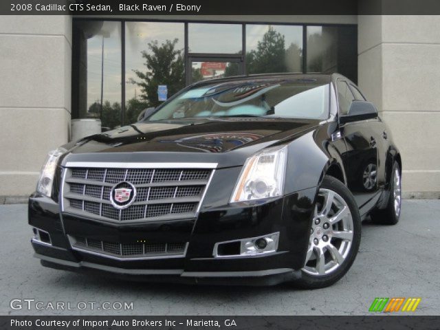 2008 Cadillac CTS Sedan in Black Raven