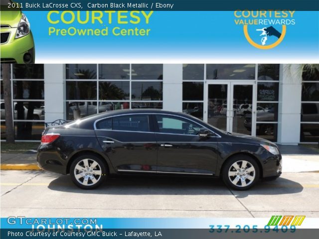 2011 Buick LaCrosse CXS in Carbon Black Metallic