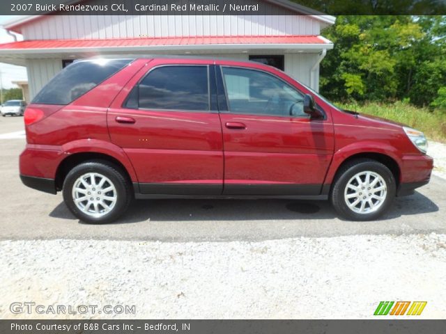 2007 Buick Rendezvous CXL in Cardinal Red Metallic
