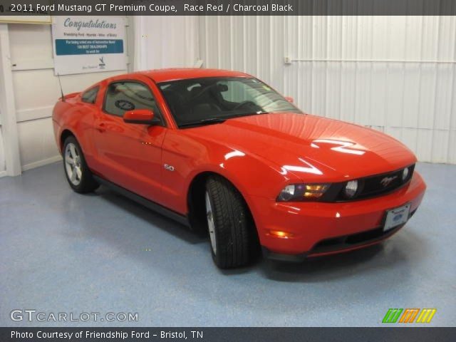 2011 Ford Mustang GT Premium Coupe in Race Red