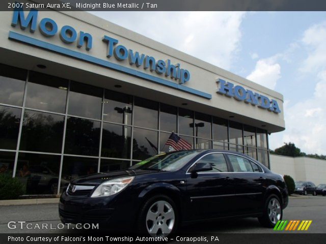 2007 Saturn Aura XE in Midnight Blue Metallic