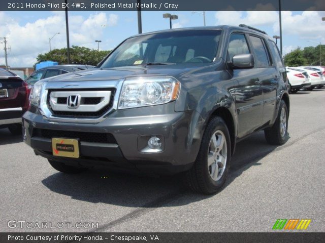 2011 Honda Pilot EX 4WD in Polished Metal Metallic