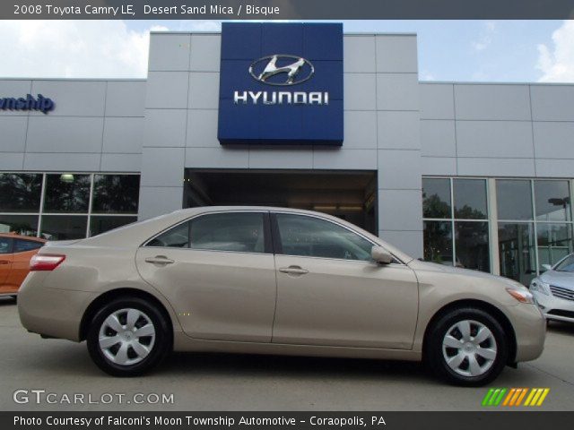 2008 Toyota Camry LE in Desert Sand Mica