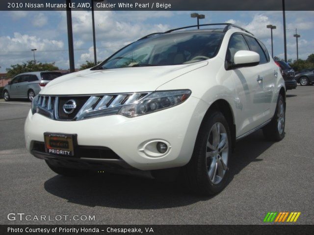 2010 Nissan murano glacier pearl #3
