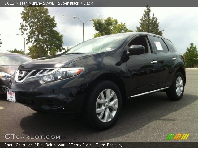 2012 Nissan Murano S AWD in Super Black