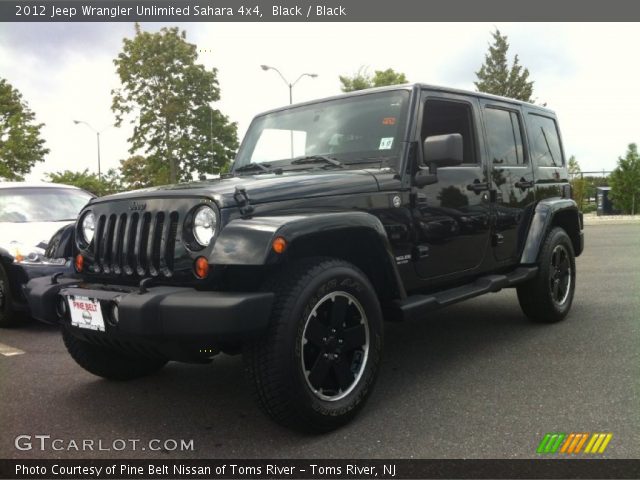 2012 Jeep Wrangler Unlimited Sahara 4x4 in Black