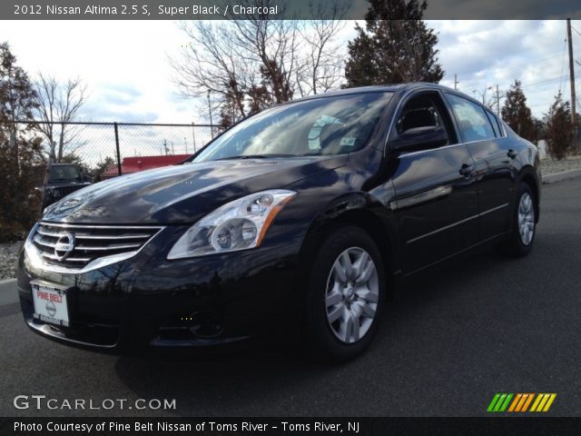 2012 Nissan Altima 2.5 S in Super Black