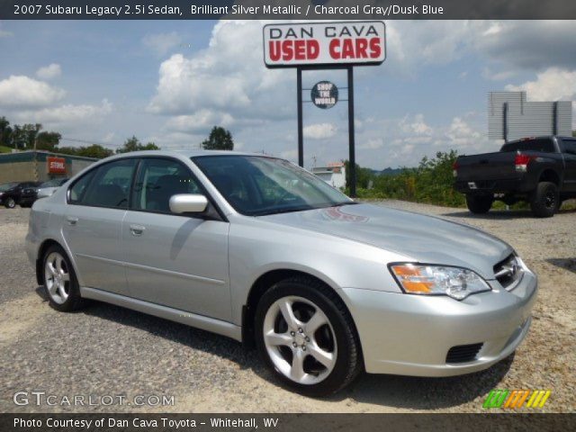 2007 Subaru Legacy 2.5i Sedan in Brilliant Silver Metallic