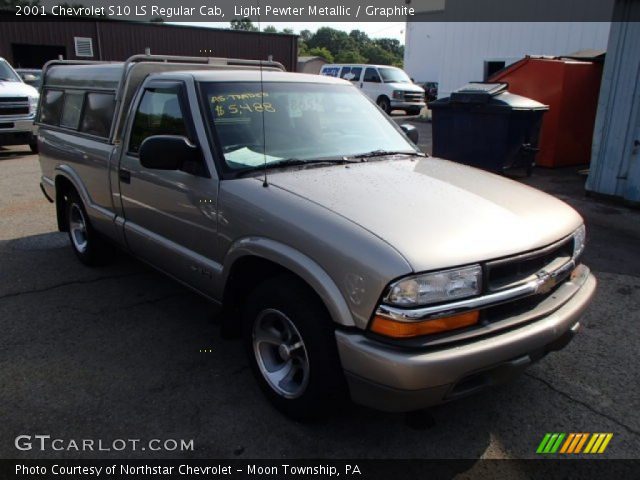 2001 Chevrolet S10 LS Regular Cab in Light Pewter Metallic