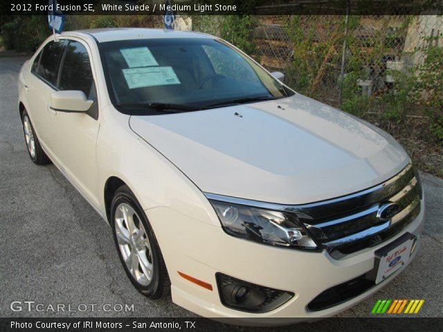 2012 Ford Fusion SE in White Suede