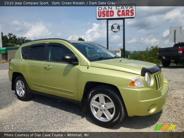 2010 Jeep Compass Sport in Optic Green Metallic
