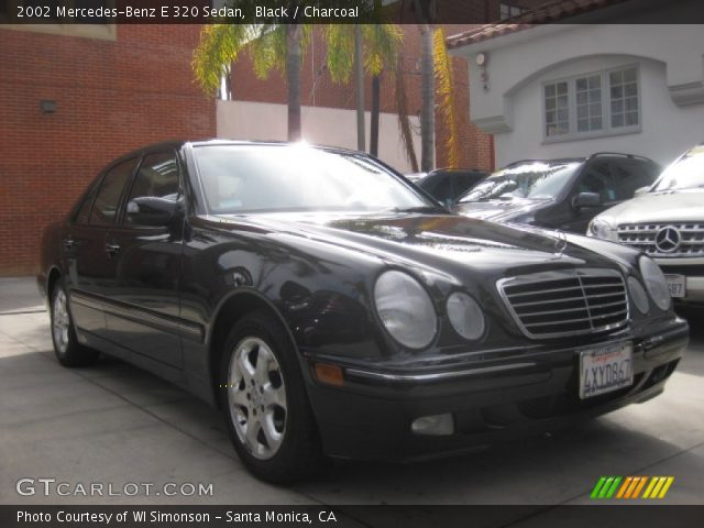 2002 Mercedes-Benz E 320 Sedan in Black