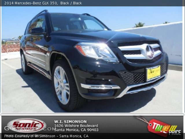 2014 Mercedes-Benz GLK 350 in Black