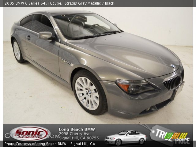 2005 BMW 6 Series 645i Coupe in Stratus Grey Metallic