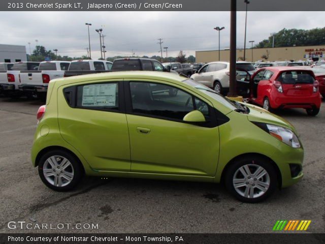 2013 Chevrolet Spark LT in Jalapeno (Green)