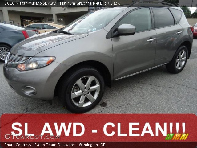 2010 Nissan Murano SL AWD in Platinum Graphite Metallic