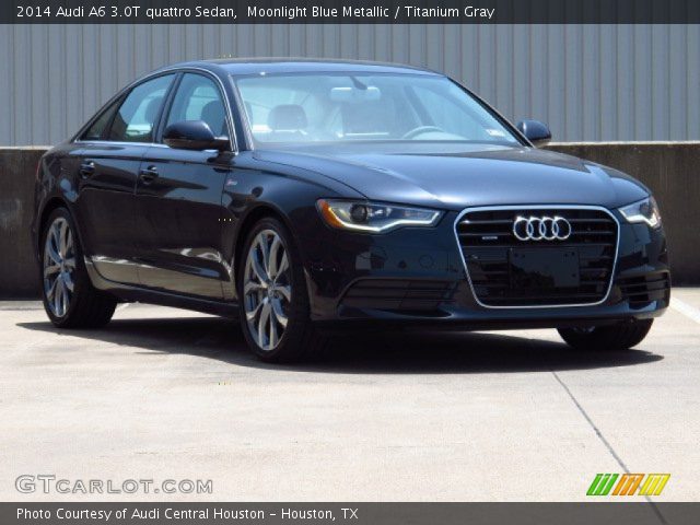 2014 Audi A6 3.0T quattro Sedan in Moonlight Blue Metallic