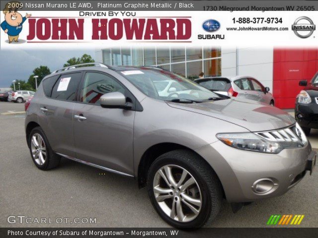 2009 Nissan Murano LE AWD in Platinum Graphite Metallic