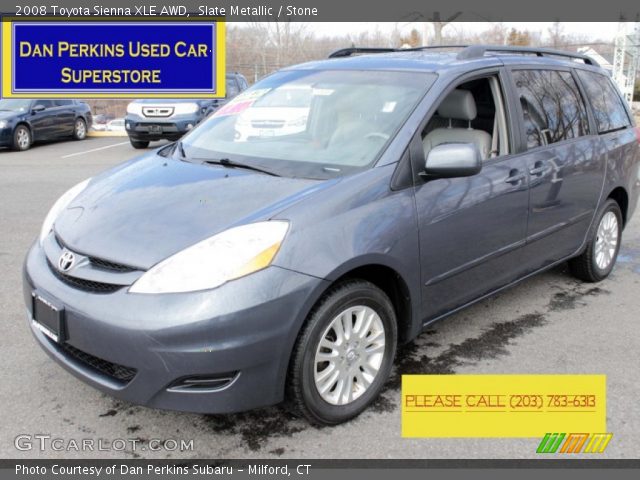 2008 Toyota Sienna XLE AWD in Slate Metallic