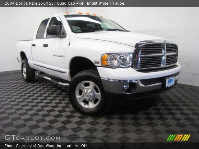 2004 Dodge Ram 2500 SLT Quad Cab 4x4 in Bright White