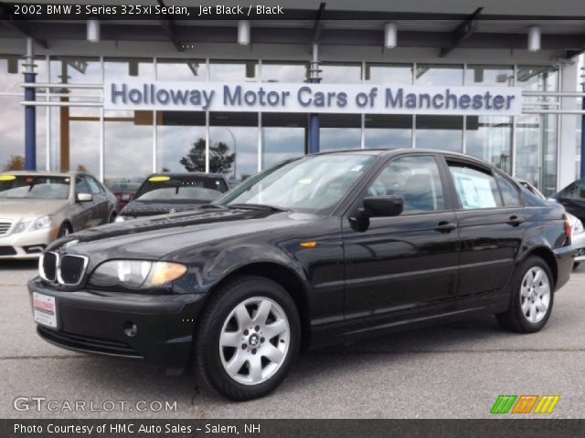 2002 BMW 3 Series 325xi Sedan in Jet Black