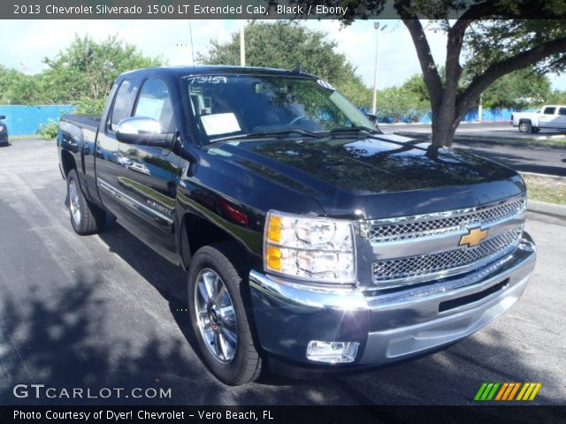 2013 Chevrolet Silverado 1500 LT Extended Cab in Black