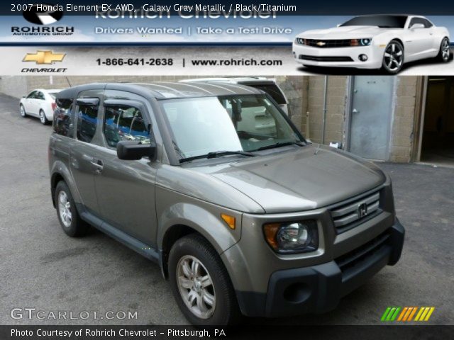 2007 Honda Element EX AWD in Galaxy Gray Metallic