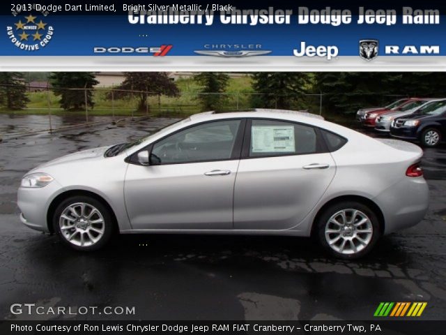 2013 Dodge Dart Limited in Bright Silver Metallic
