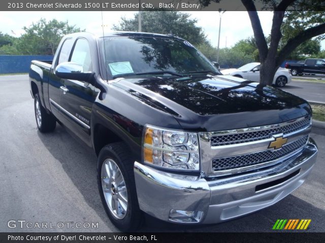 2013 Chevrolet Silverado 1500 LT Extended Cab in Black