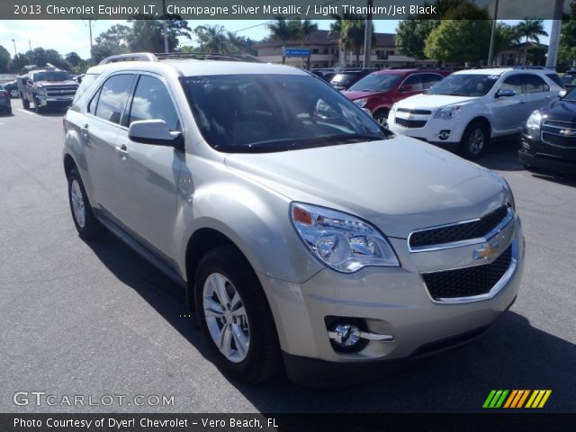 2013 Chevrolet Equinox LT in Champagne Silver Metallic