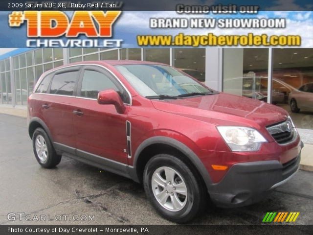 2009 Saturn VUE XE in Ruby Red