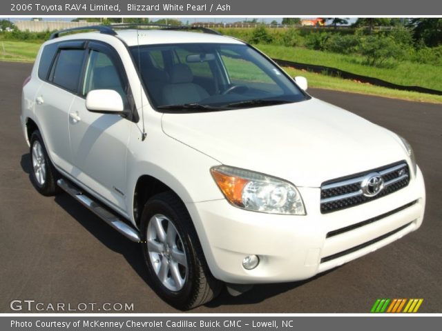 2006 Toyota RAV4 Limited in Blizzard White Pearl