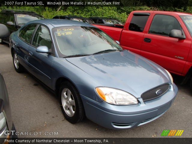 2007 Ford Taurus SEL in Windveil Blue Metallic
