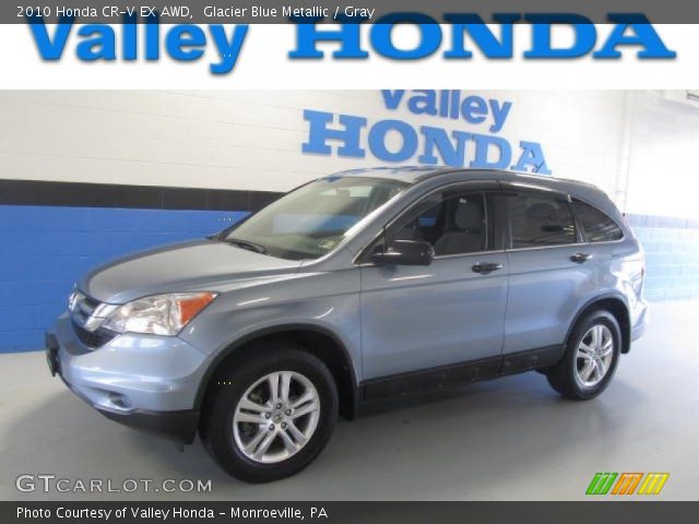 2010 Honda CR-V EX AWD in Glacier Blue Metallic