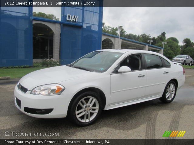 2012 Chevrolet Impala LTZ in Summit White