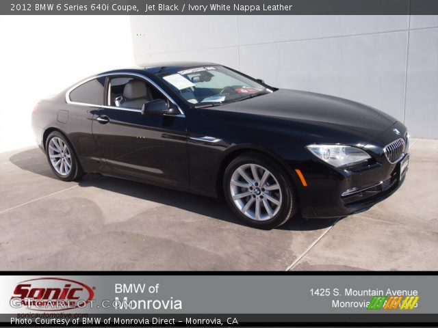 2012 BMW 6 Series 640i Coupe in Jet Black