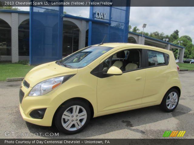 2013 Chevrolet Spark LS in Lemonade (Yellow)
