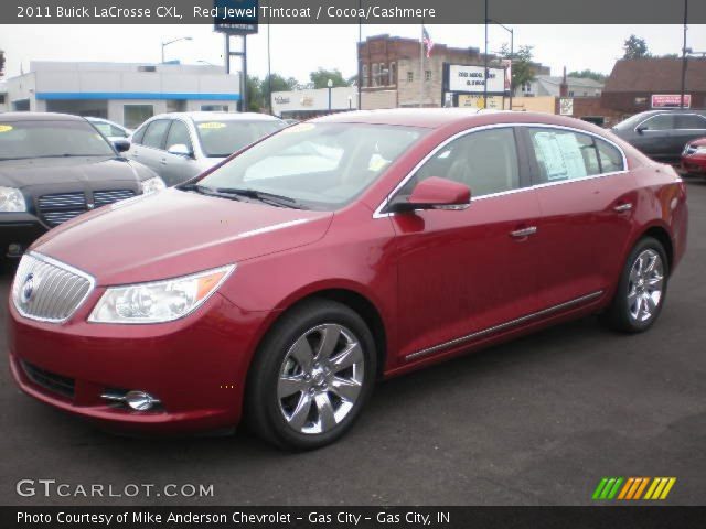 2011 Buick LaCrosse CXL in Red Jewel Tintcoat
