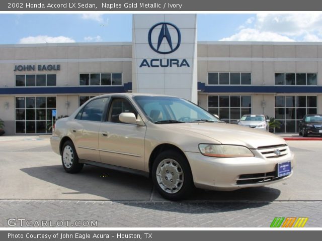 2002 Honda Accord LX Sedan in Naples Gold Metallic