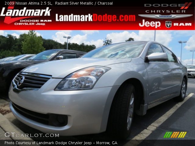 2009 Nissan Altima 2.5 SL in Radiant Silver Metallic