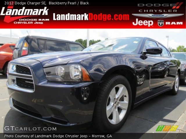 2012 Dodge Charger SE in Blackberry Pearl