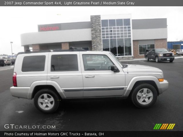 2007 Jeep Commander Sport 4x4 in Light Graystone Pearl