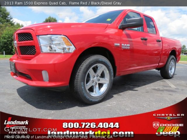 2013 Ram 1500 Express Quad Cab in Flame Red
