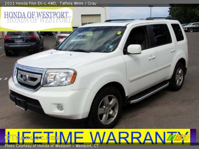 2011 Honda Pilot EX-L 4WD in Taffeta White