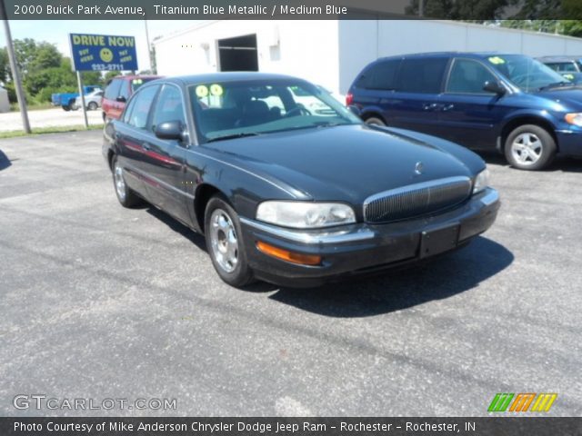 2000 Buick Park Avenue  in Titanium Blue Metallic