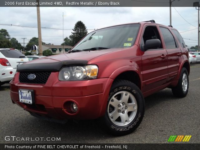 2006 Ford Escape Limited 4WD in Redfire Metallic