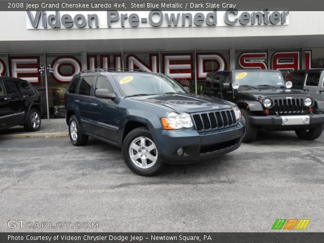 2008 Jeep Grand Cherokee Laredo 4x4 in Steel Blue Metallic